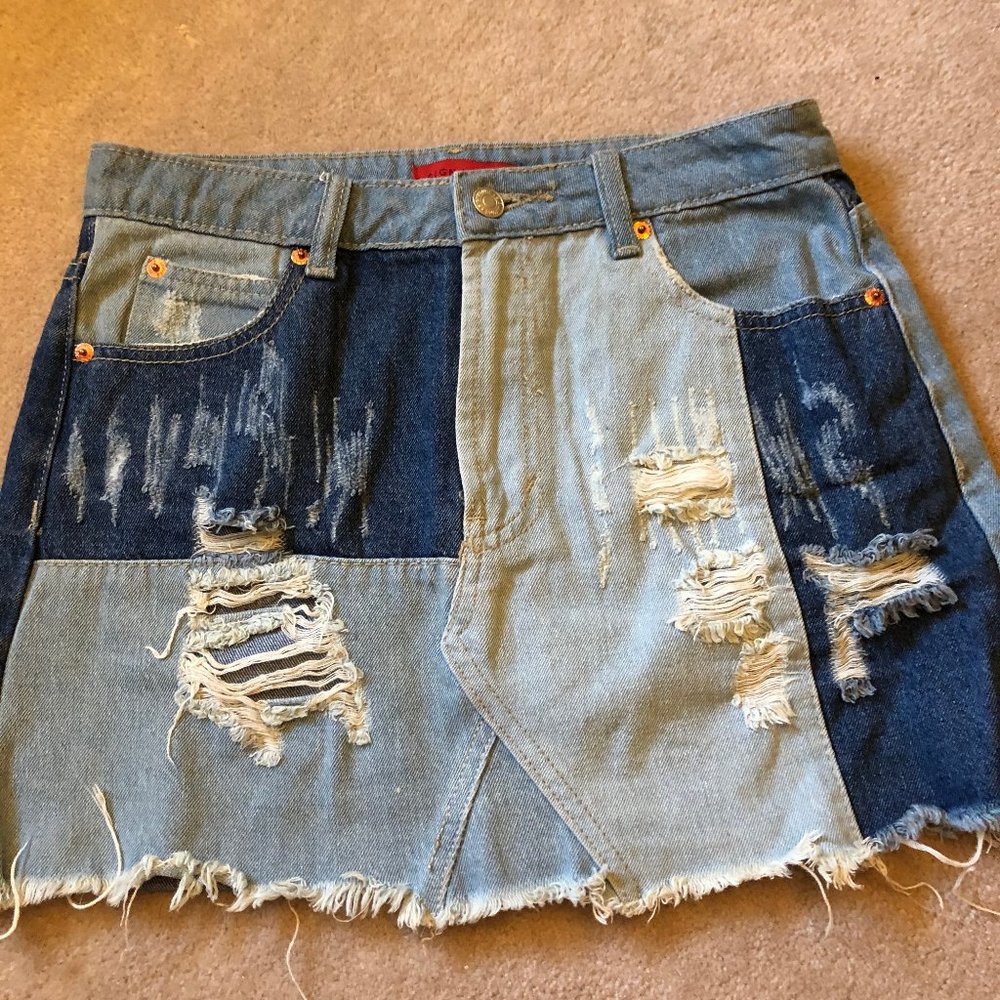Jean Skirt